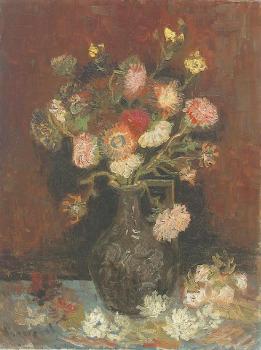Vincent Van Gogh : Vase with Asters and Phlox II